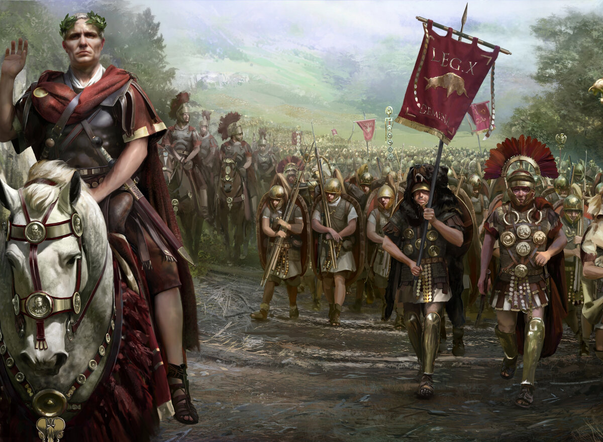 Заставка из игры Rome  2 Total War 