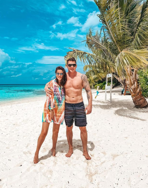 Ксения и Курбан на Мальдивах