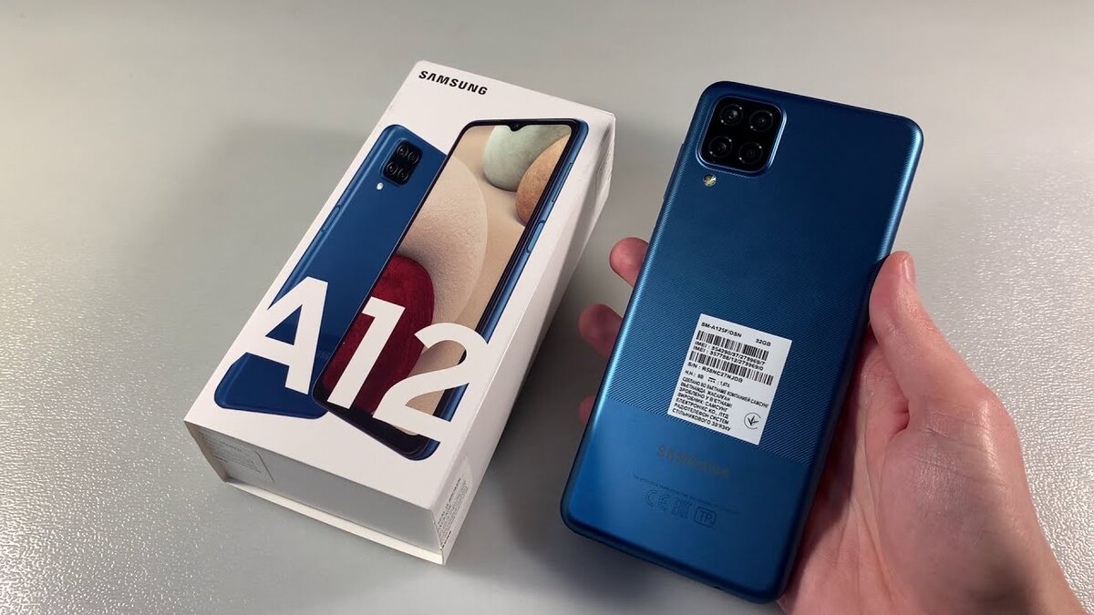 Samsung Galaxy A12 – бюджетный красавец уже в России