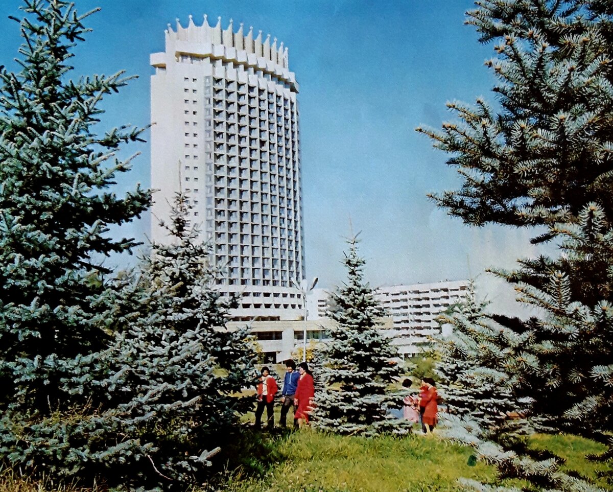 Алма-Ата. Гостиница "Казахстан". Казахстан