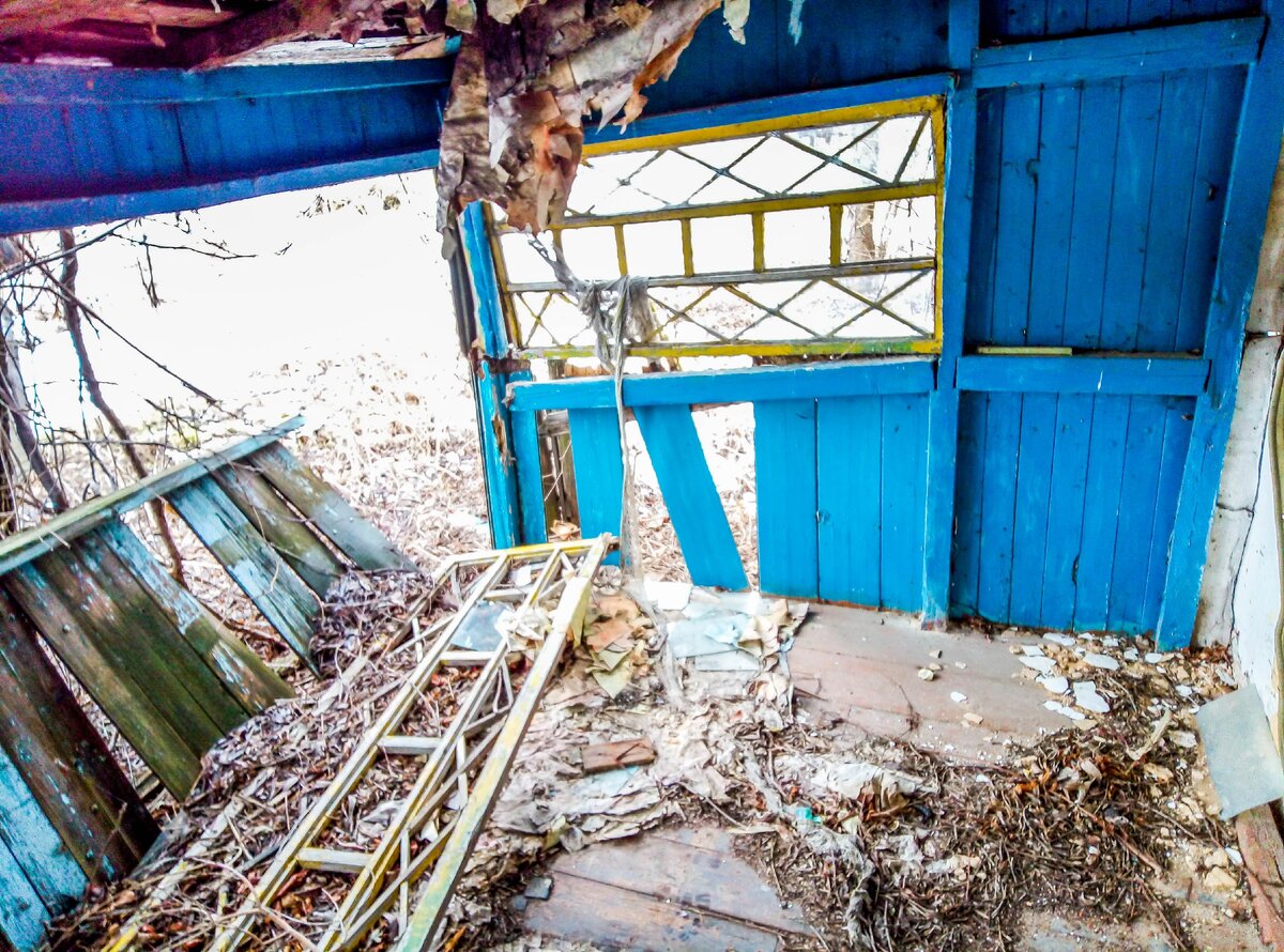 Нашли в опустевшей деревне заброшенный дом и зашли внутрь. Испугались ...