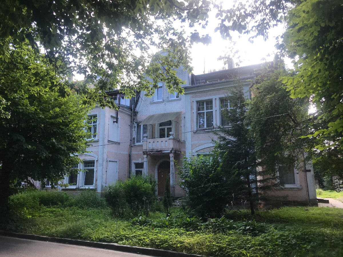 Дом на Московской улице в Зеленоградске