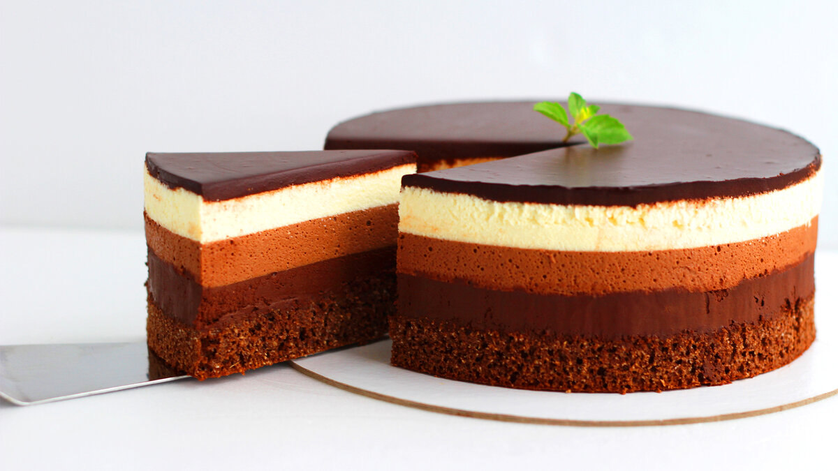 Торт Три шоколада