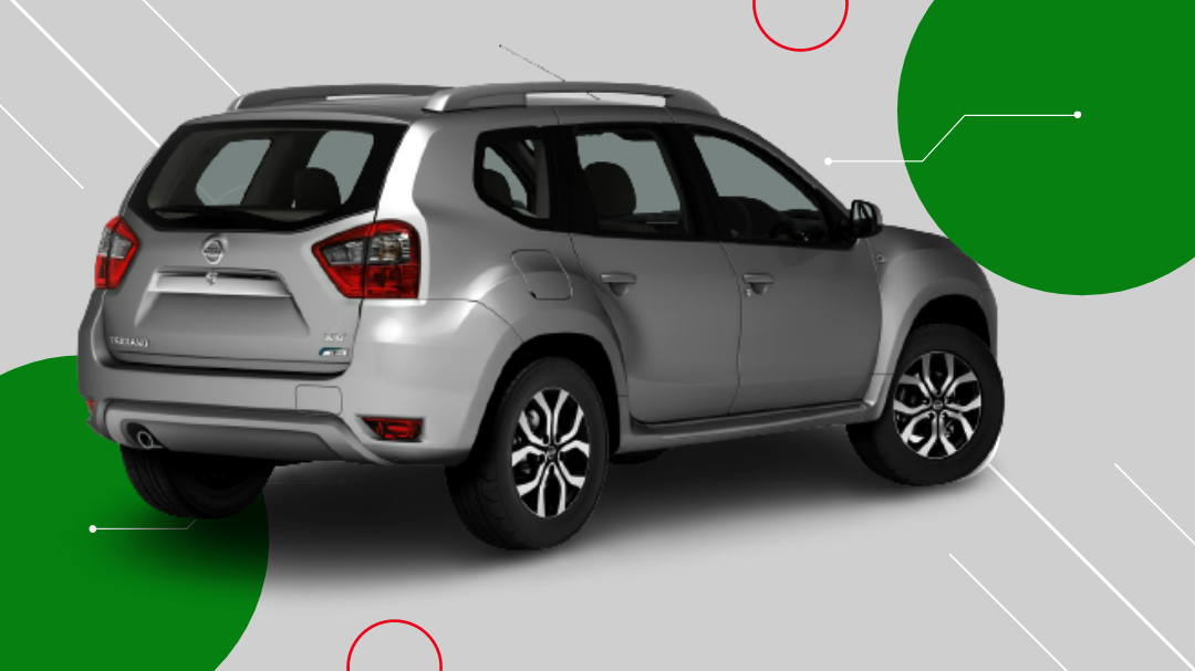 Nissan Terrano RU-spec, 2014–2016. Фото: коллаж автора канала https://zen.yandex.ru/1mobynet. Исходное фото: nissan-global.com