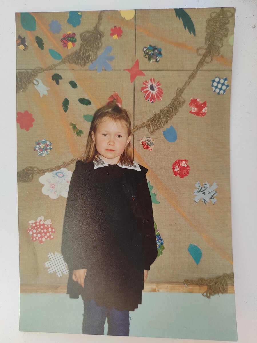 Фото из личного архива: маленькая Надя