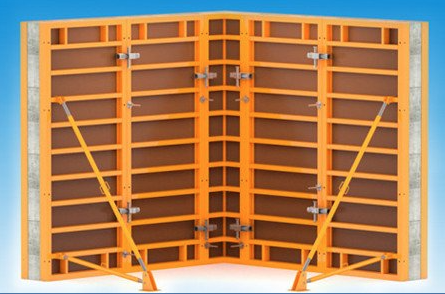 Стальная опалубка стен