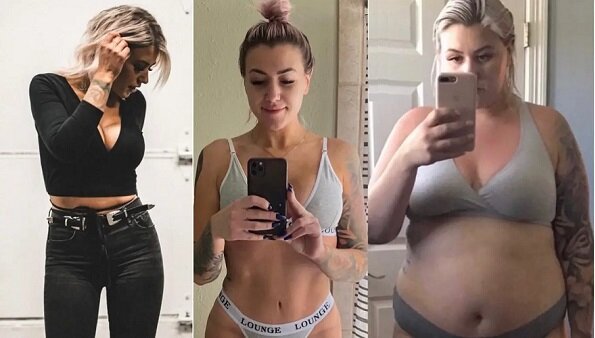 В 23 года она весила 120 кг, а теперь уже не наполовину: «Я съела не один кусок, а весь торт».