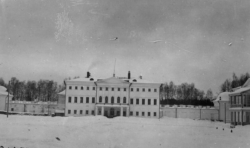 Усадьба Гребнево, 1920-е годы. Главный дом постройки конца XVIII века