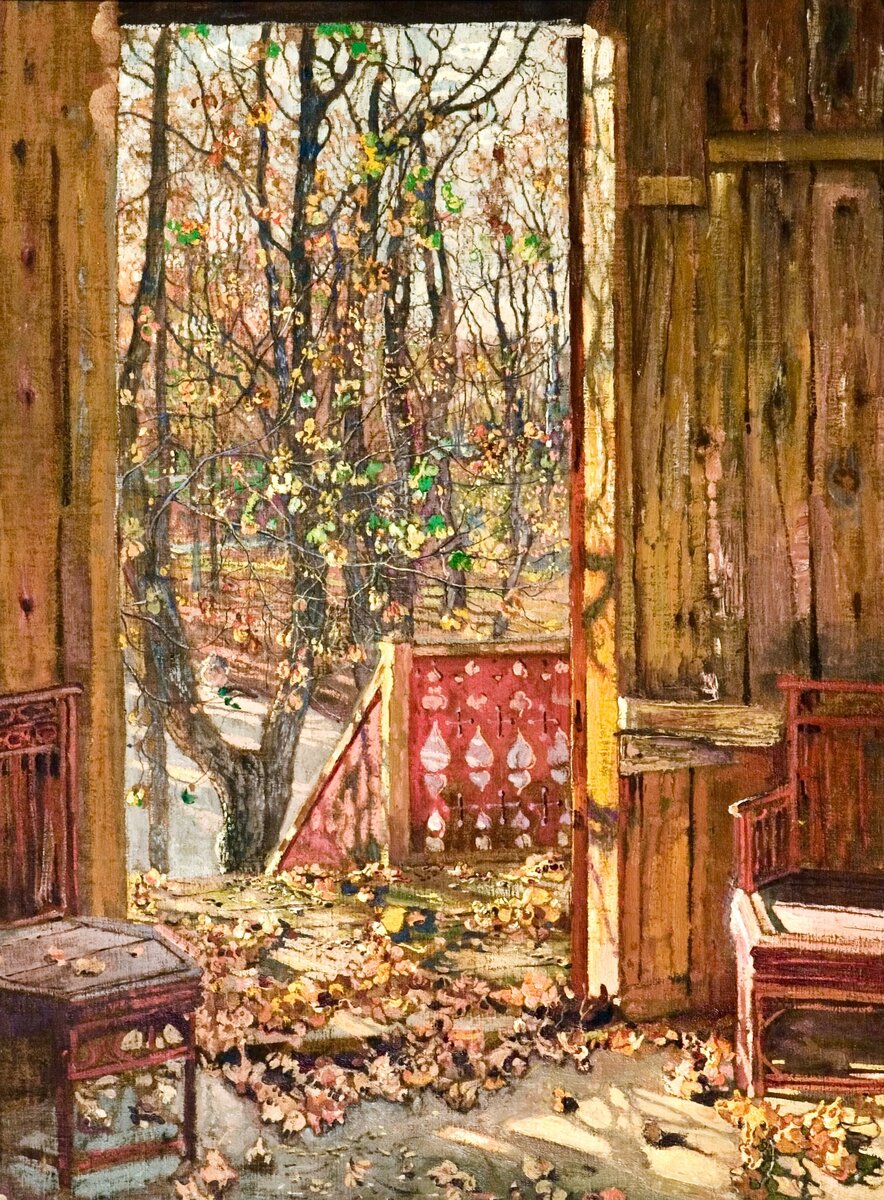 Исаак Израилевич Бродский (1884—1939) Опавшие листья
1915
Холст, масло
НИМ РАХ