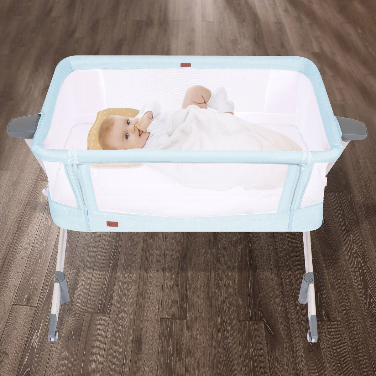 детская приставная кроватка