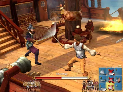 Бой на корабле