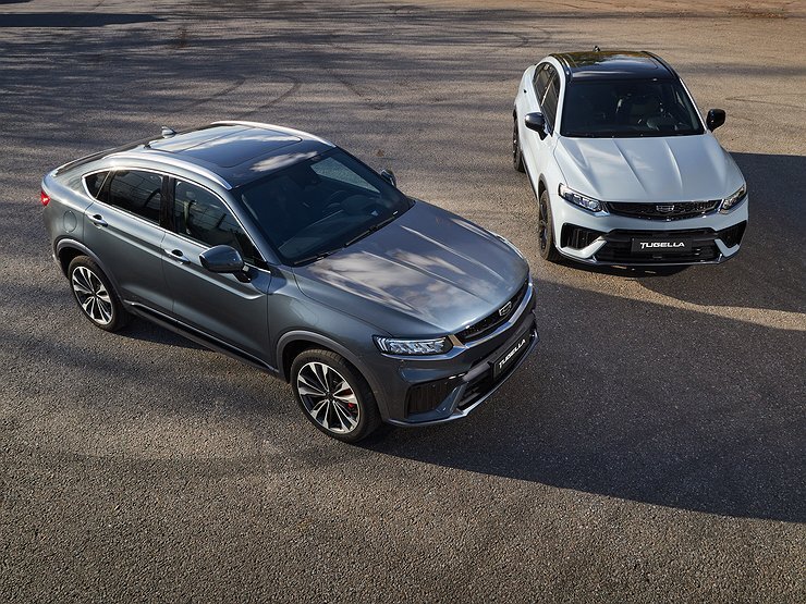     Geely Tugella получит в России новую бюджетную версию Фото производителя