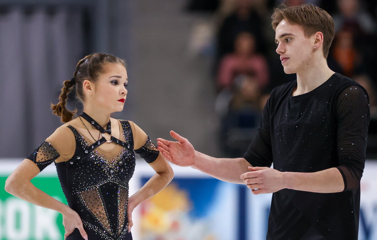    Екатерина Чикмарева и Матвей Янченков  Кирилл Кухмарь/ТАСС