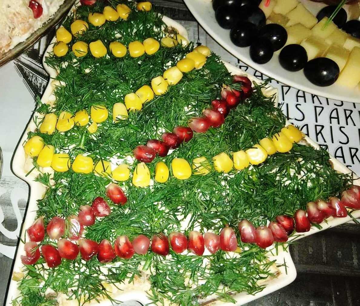 елочка с бусами