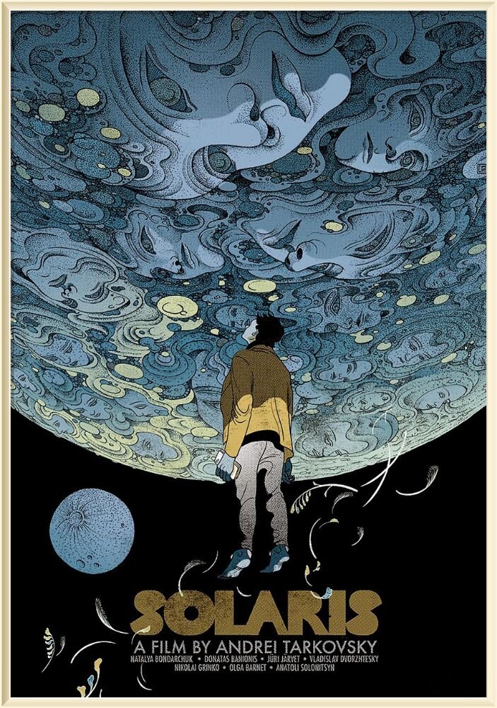 Постер к фильму Солярис / Solaris / 1972 год /  Режиссер Андрей Тарковский