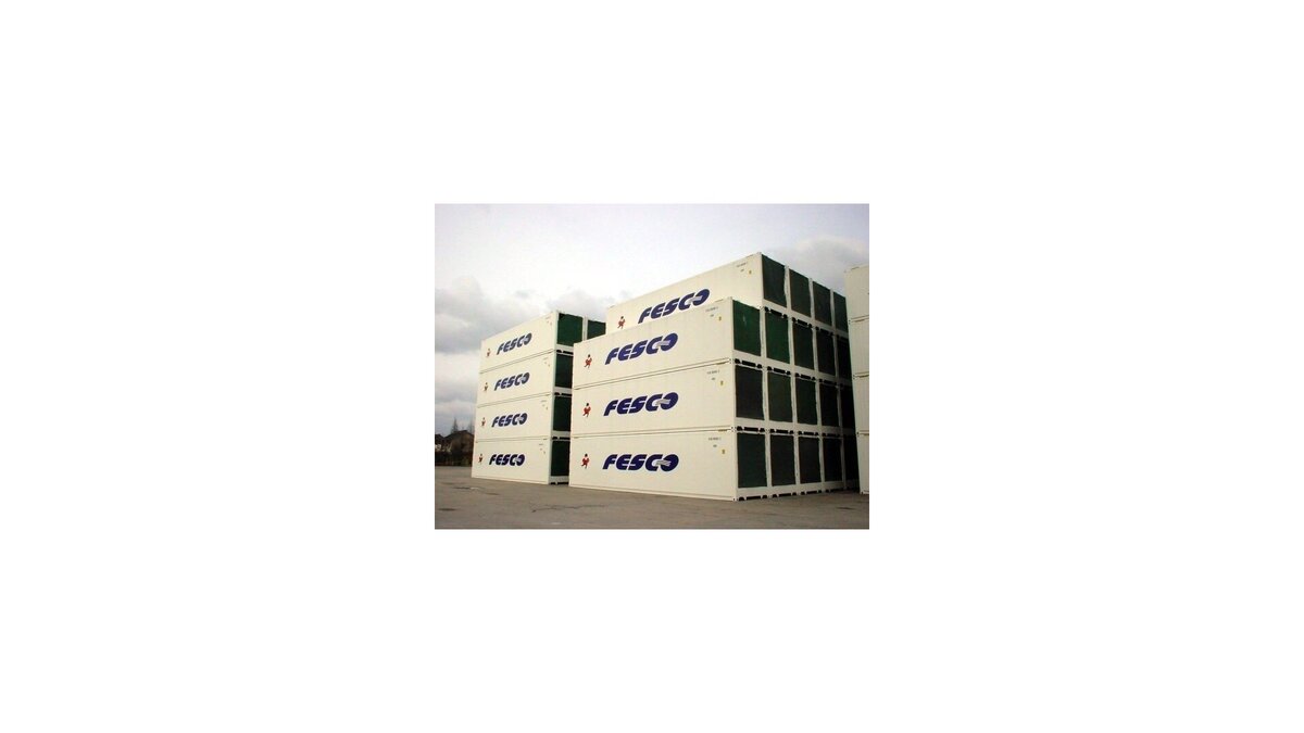    Рефрижераторные контейнеры FESCO© Фото : Транспортная группа FESCO