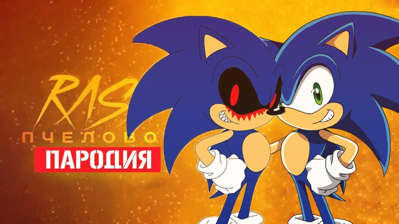 Песня Клип про СОНИКА ПРОТИВ СОНИК EXE Rasa - Пчеловод ПАРОДИЯ / Sonic