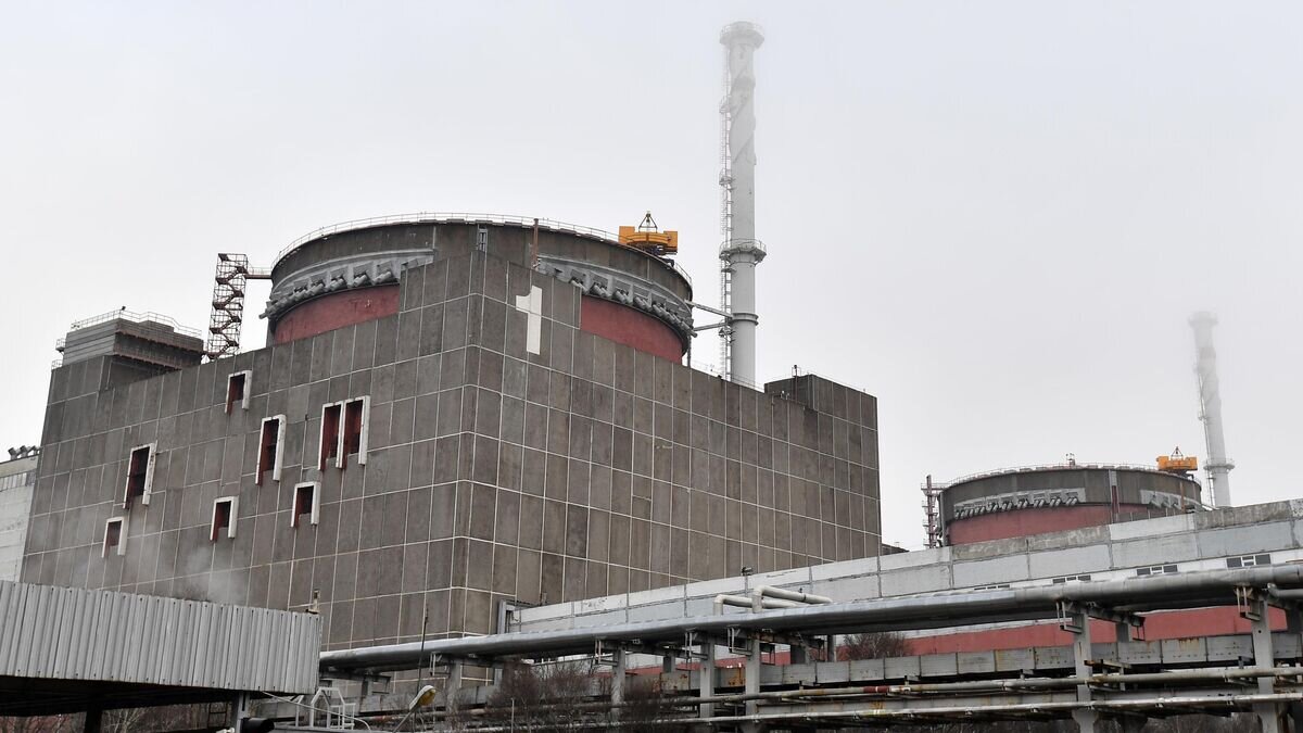    Запорожская АЭС в Энергодаре© РИА Новости / Евгений Биятов