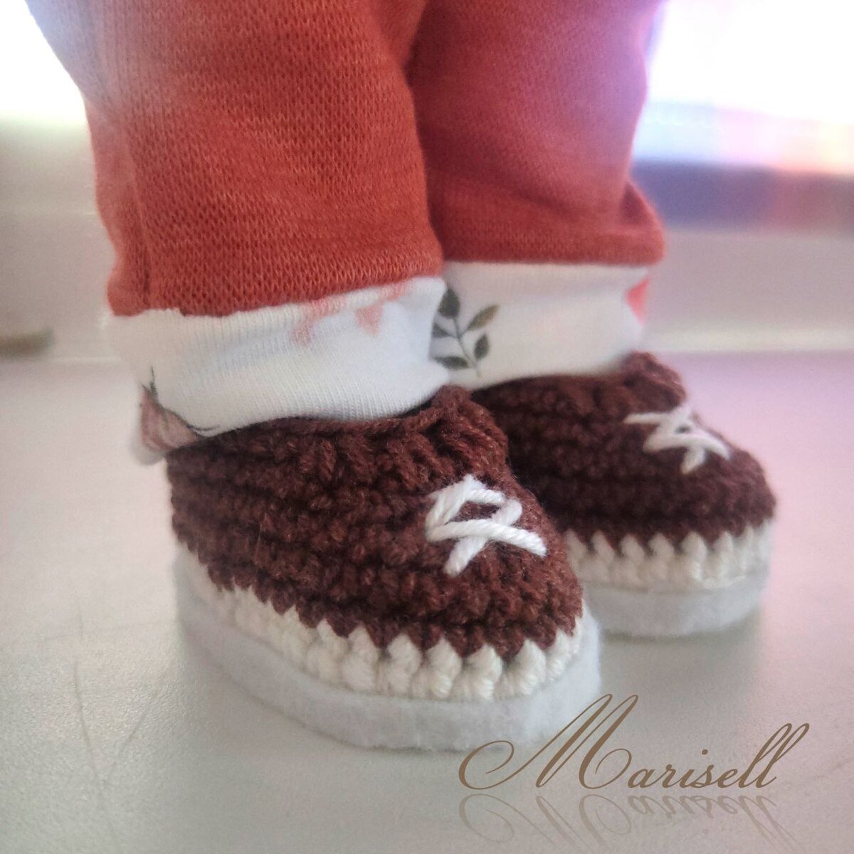 Crochet Adidas Sneakers: Free Pattern and Tutorial