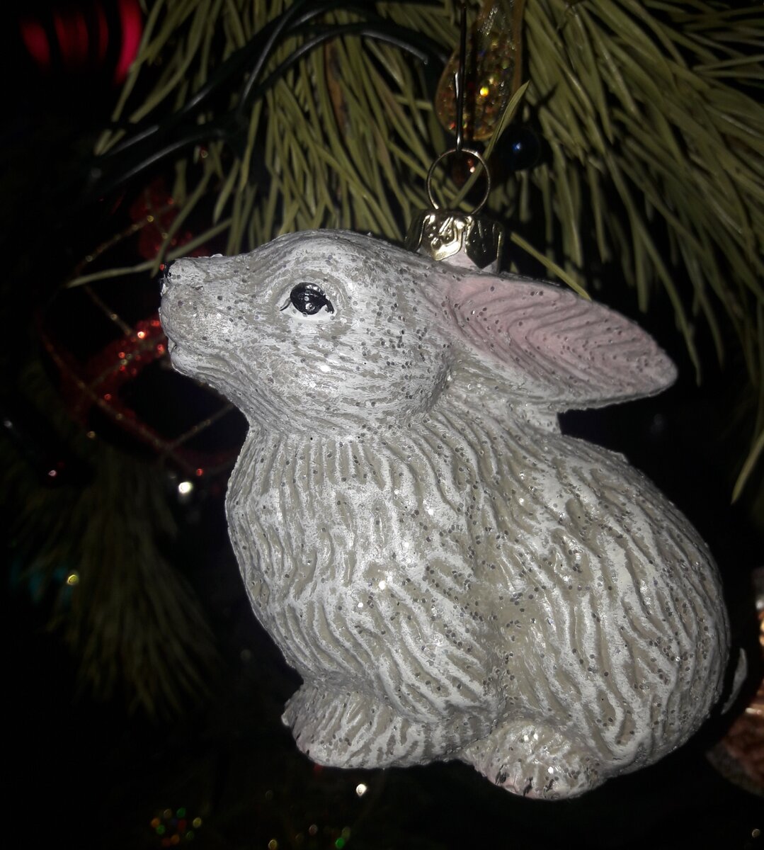 Ёлочная игрушка "Кролик"