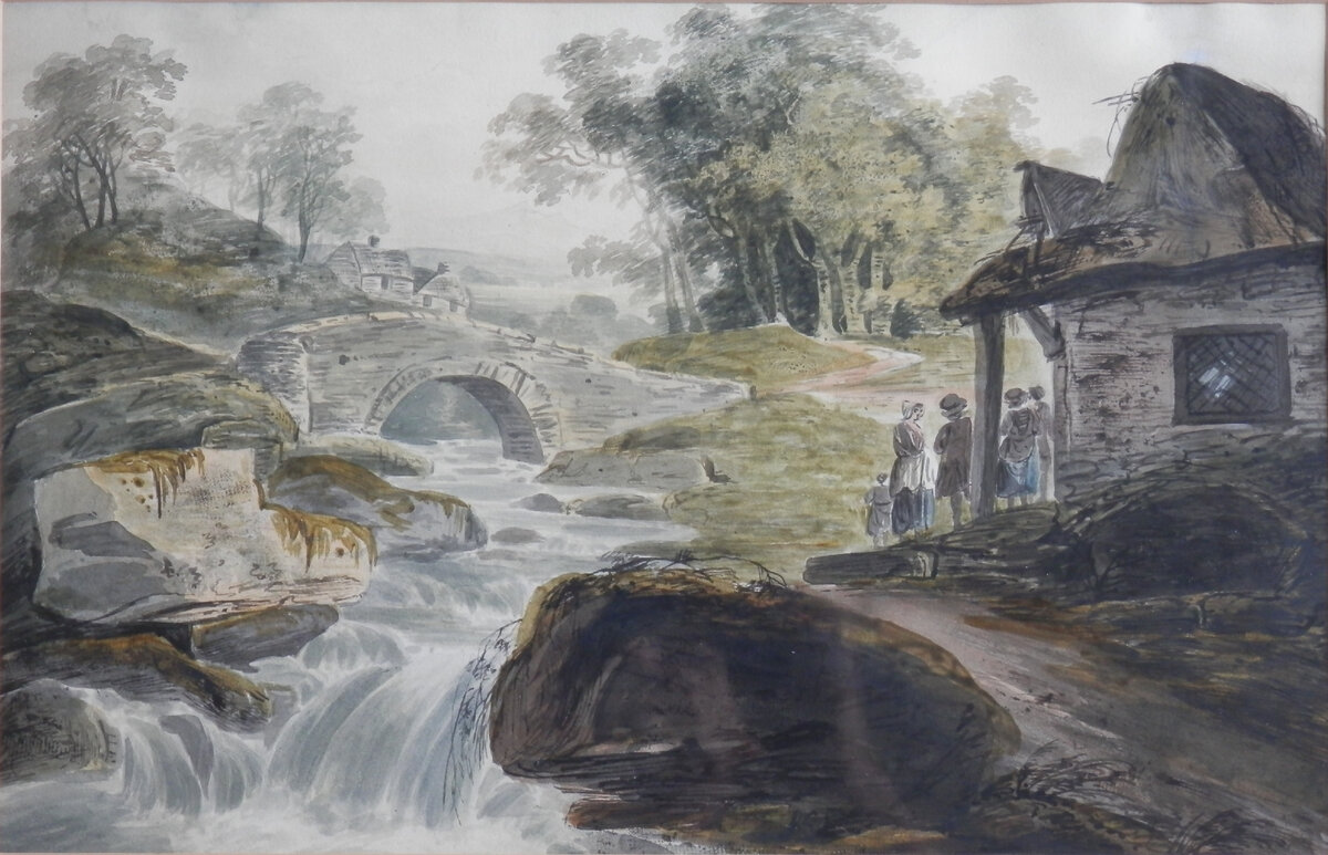 Сцена на реке в Уэльсе. Фото с сайта https://ronsartblog.com/2013/07/24/art-of-the-forgotten/