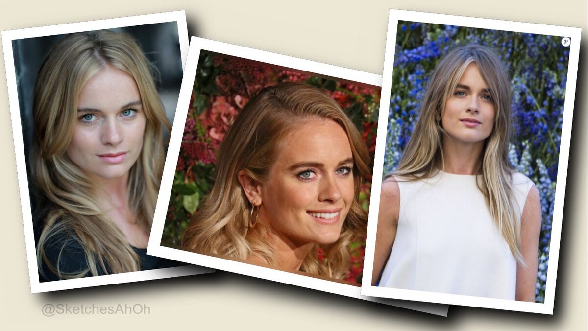 Крессида Бонас - британская актриса, танцовщица, модель, светская львица. В 2012 её с принцем Гарри познакомила принцесса Евгения. Коллаж автора