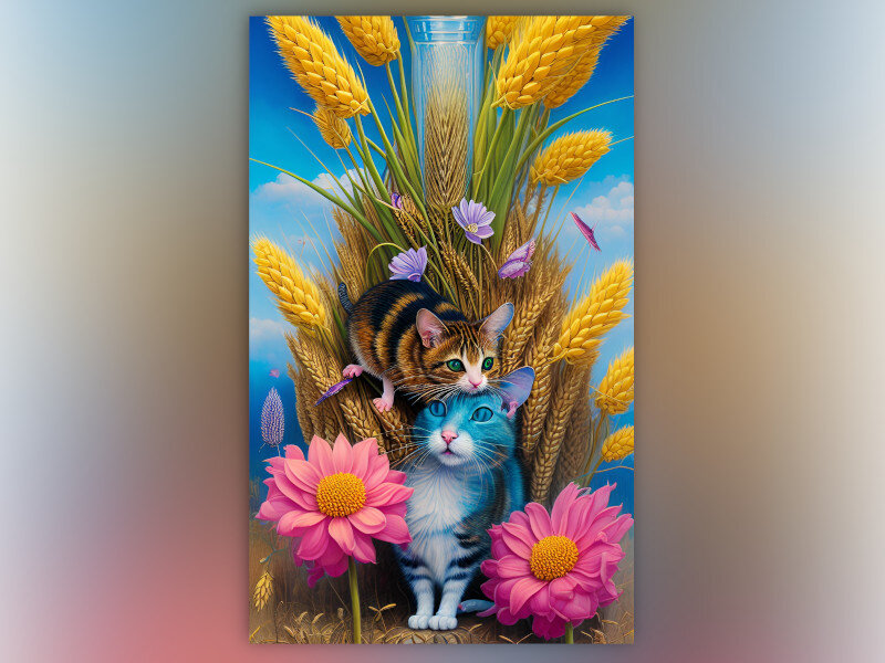 На ячменном поле. Лопоухий Макскс приглашает в гости!