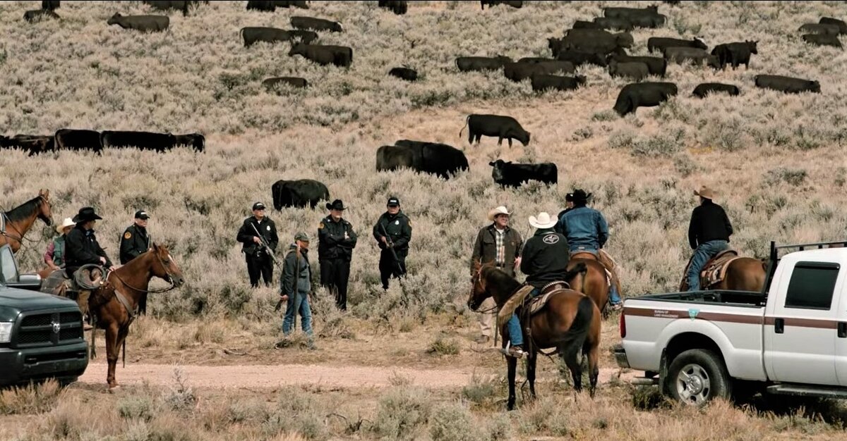 Скриншот из сериала "Yellowstone".
