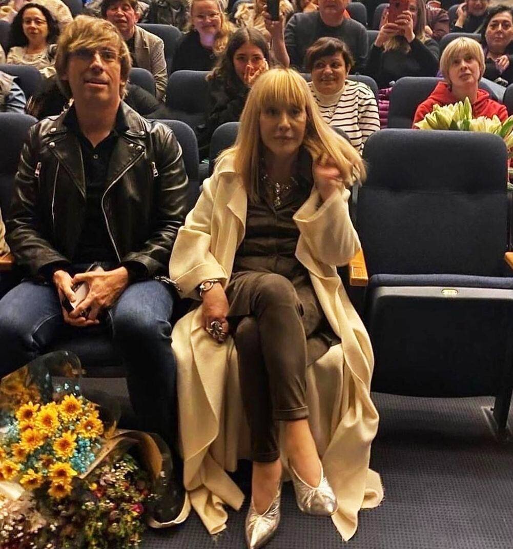    Максим Галкин* и Алла Пугачева на концерте Лаймы Вайкуле в Тель-АвивеСоцсети