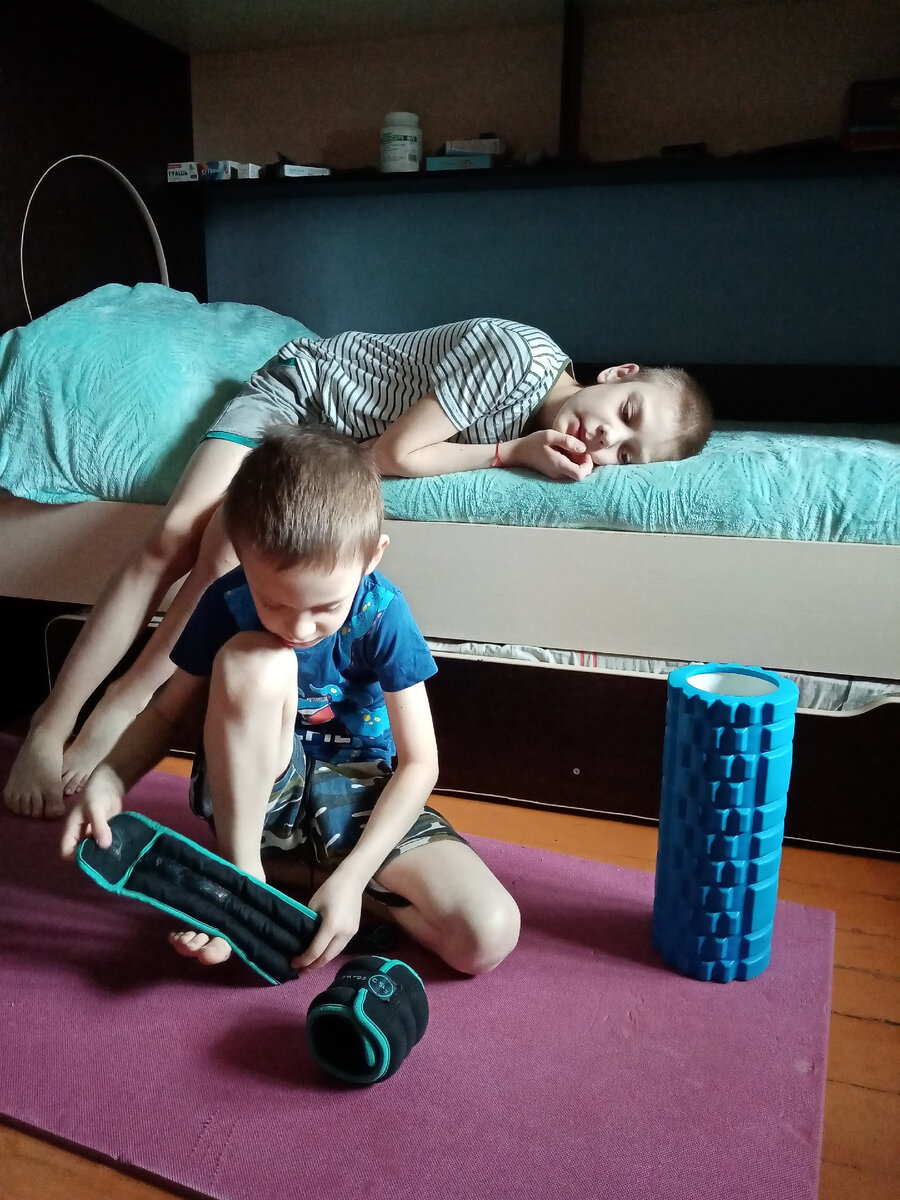 Наши спортсмены. Занимались сегодня. 