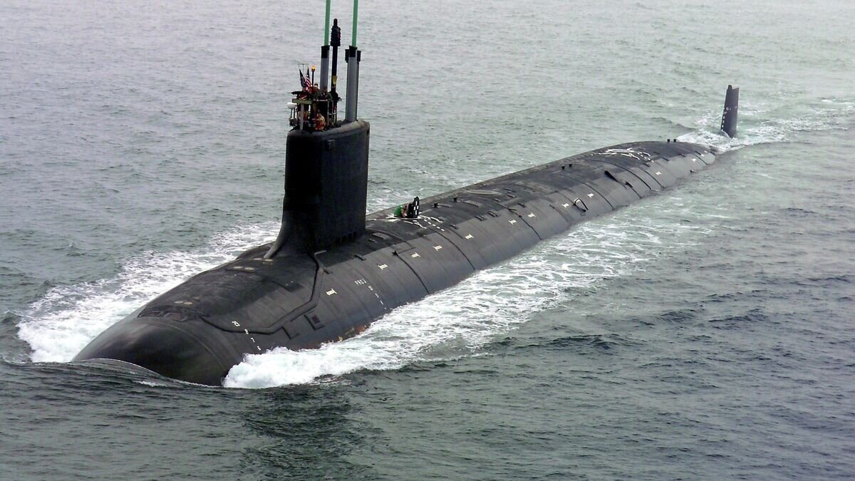    Американская подводная лодка типа "Вирджиния"© Public domain/U.S. Navy photo by General Dynamics Electric Boat