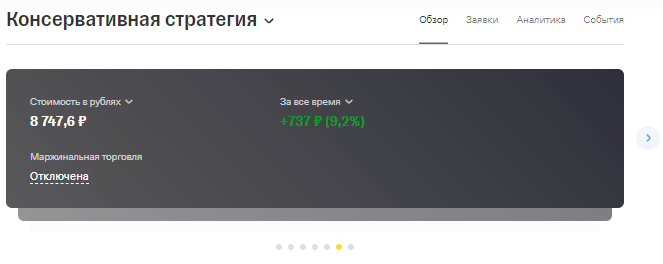 Состояние портфеля на 27.03.2023 г.