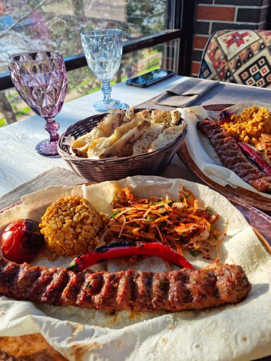 Кебаб с булгуром
