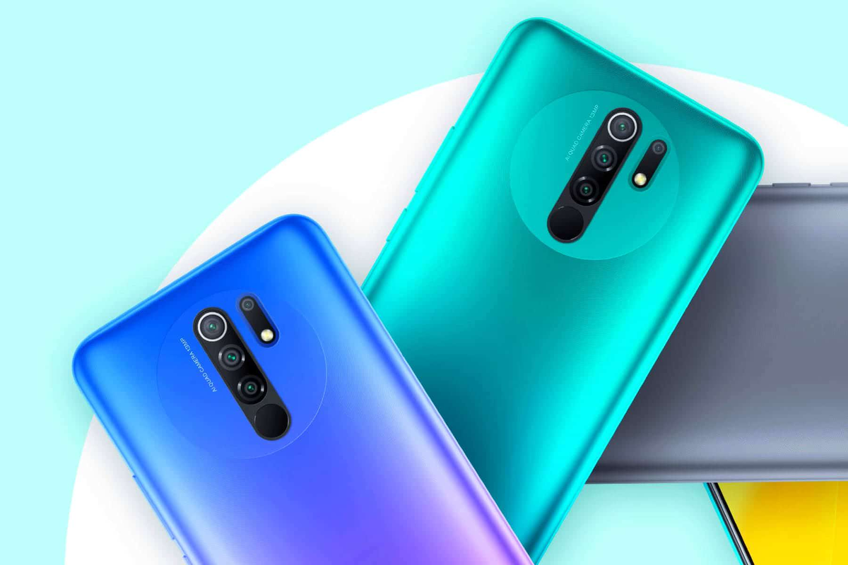 Redmi 9 smartphone backside image 