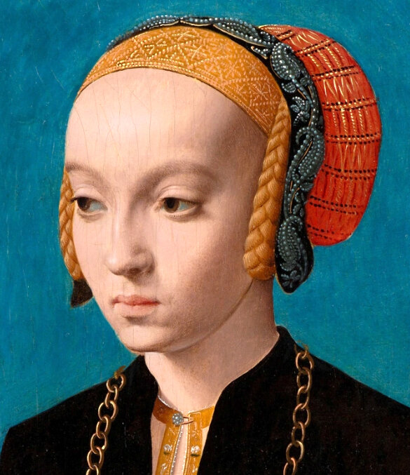 Фрагмент портрета Елизаветы Беллинсгаузен