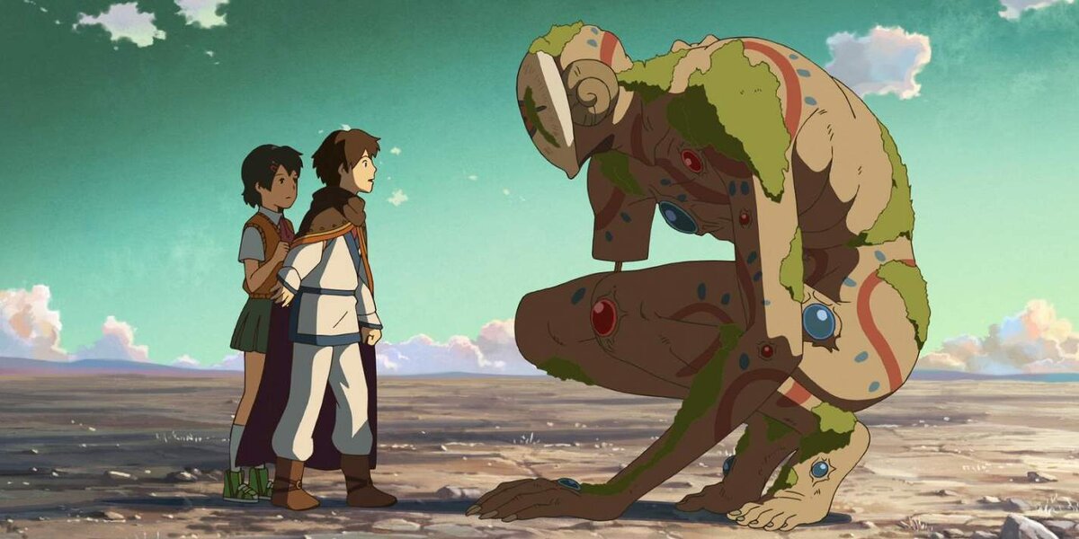 Кадр из аниме "Ловцы забытых голосов".