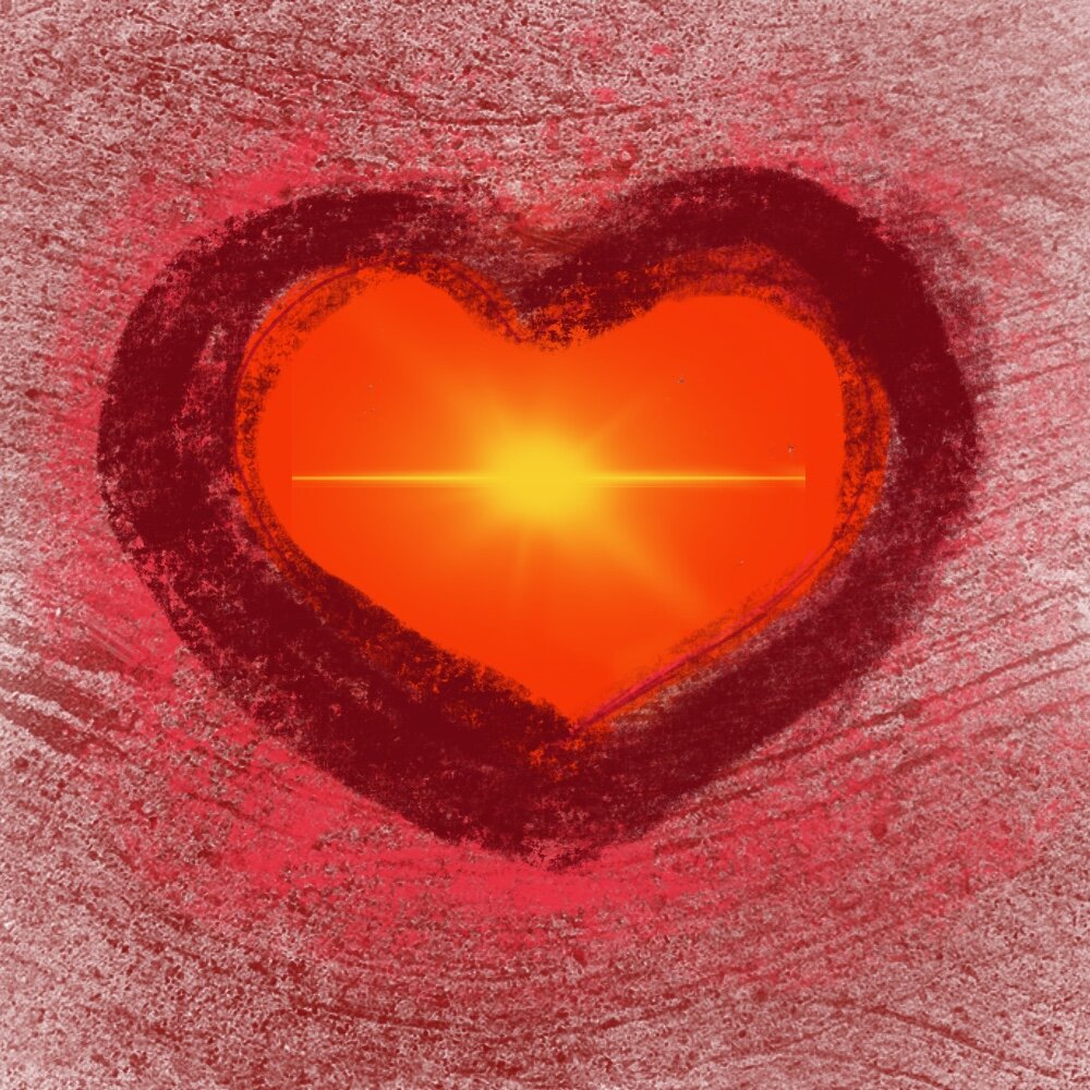 душа находится в сердце