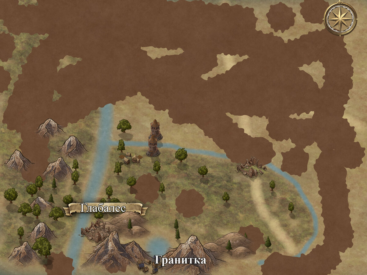 Карта, залитая кровью