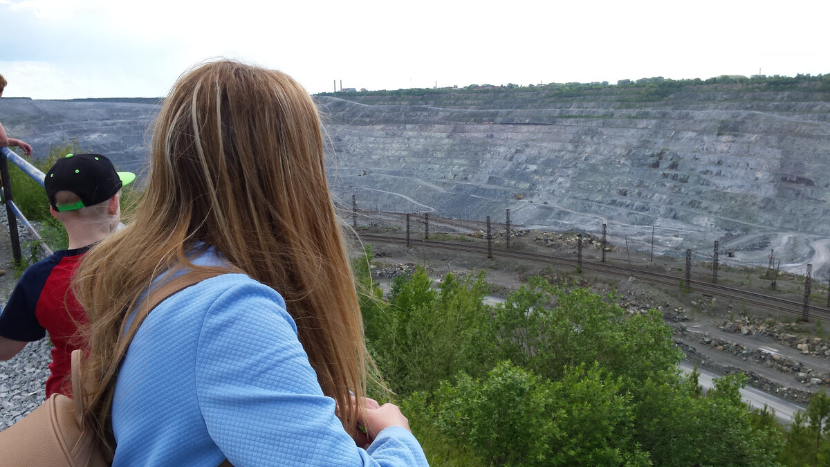 Смотровая площадка на Асбестовский карьер. 