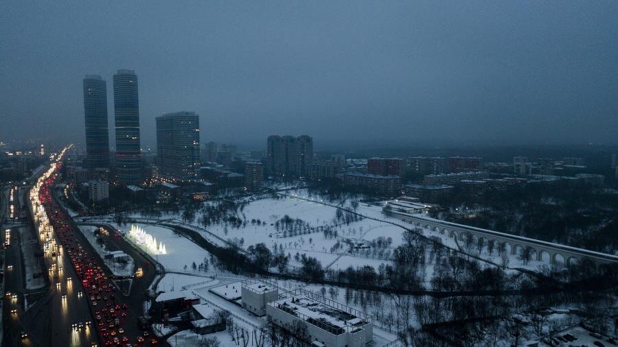 Москва. Декабрь.