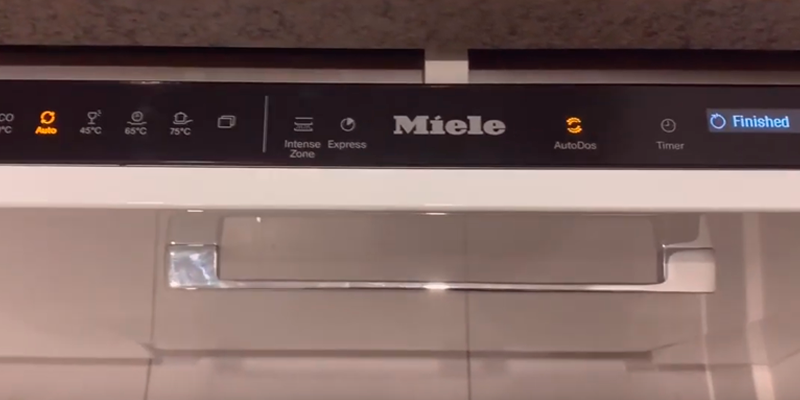 Система управления встраиваемой посудомоечной машины