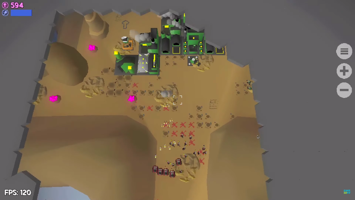 Моя игра Just RTS