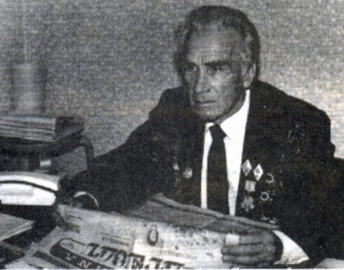 Николай Рублёв председатель совета ветеранов Липецкой области 1970-80 гг.