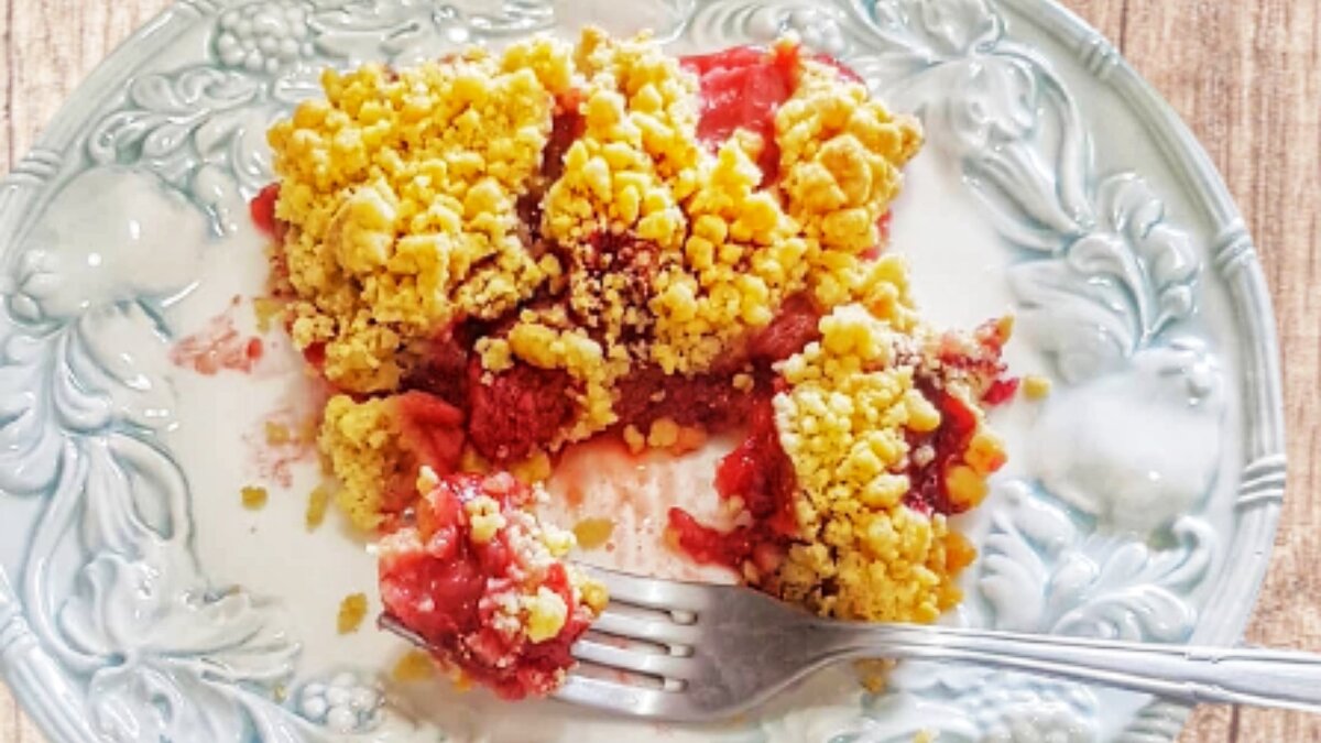 Клубничный пирог