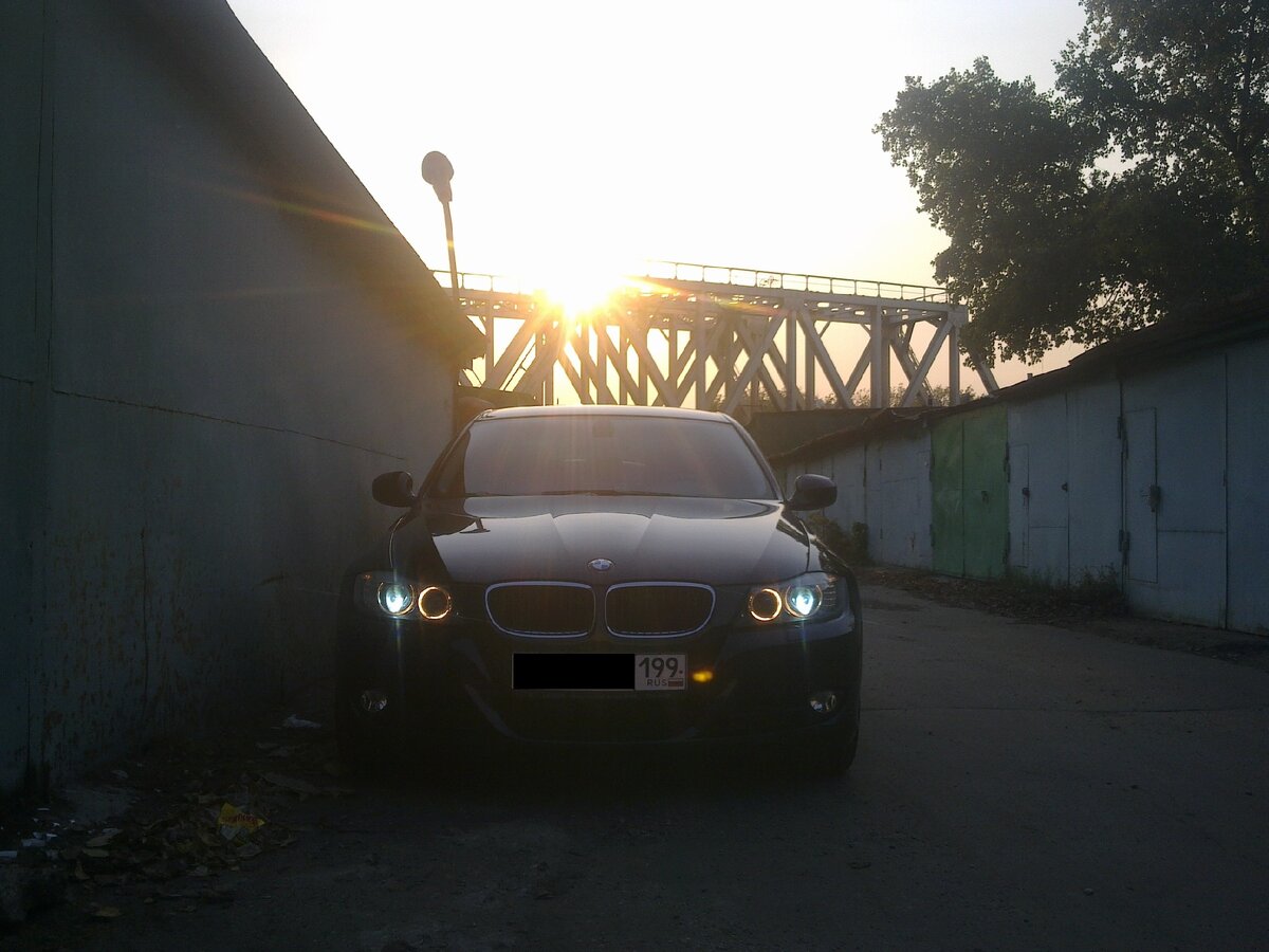 BMW 320i 2008 г.в. Покупал без пробега в 2010-м, угнали в 2014г.