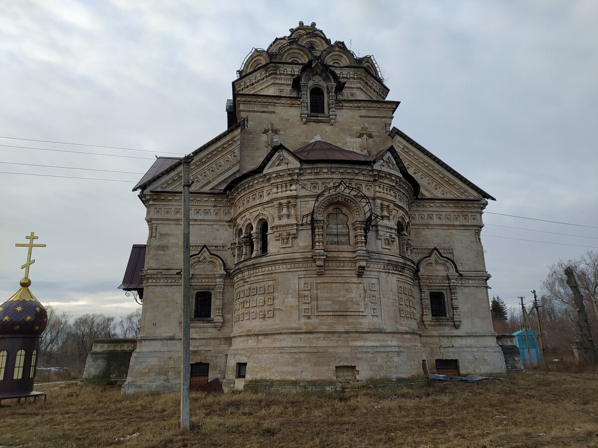 Церковь в селе Березовка поражает своей архитектурой и историей создания.  Липецкая область, Данковский район | МИР ПРОШЛОГО | Дзен