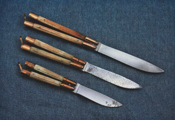 Классические балисонги делают на Филиппинах.