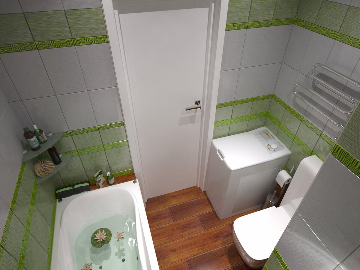 Туалет с ванной дизайн раздельный (Много фото!) - азинский.рф