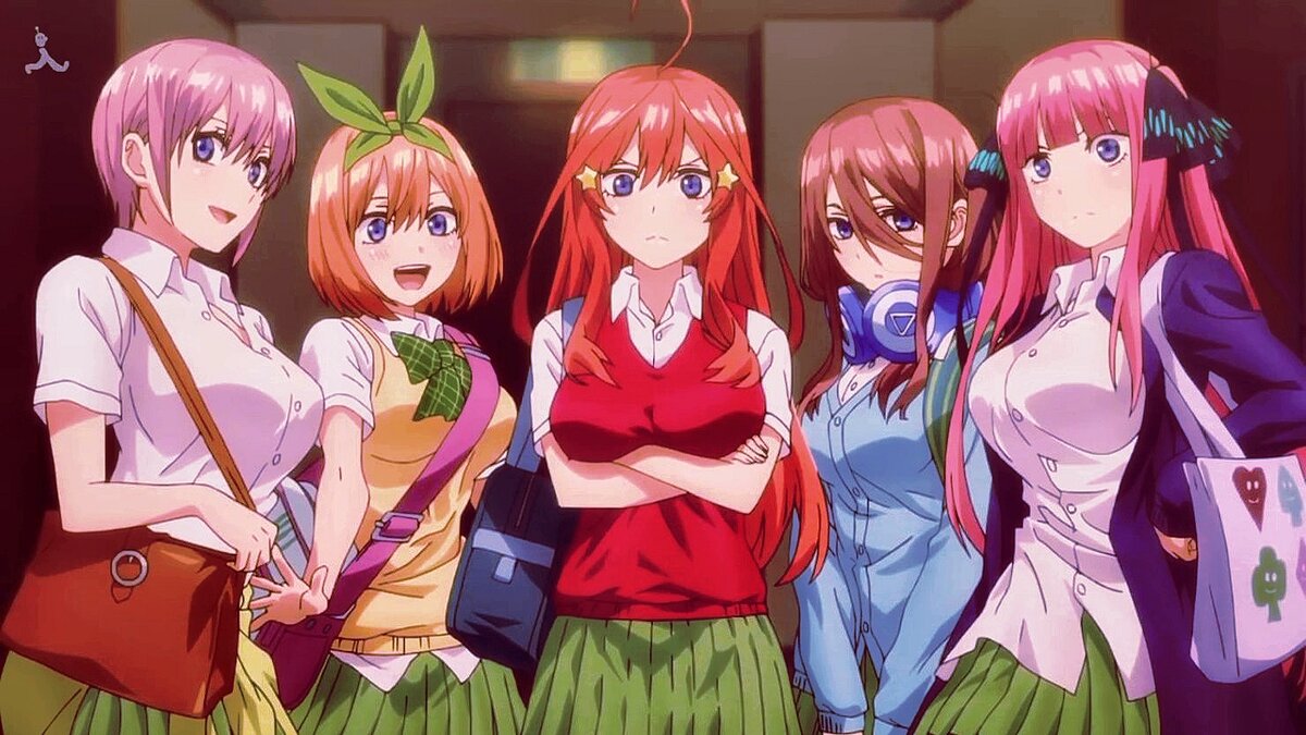 Девочки из первого аниме в списке