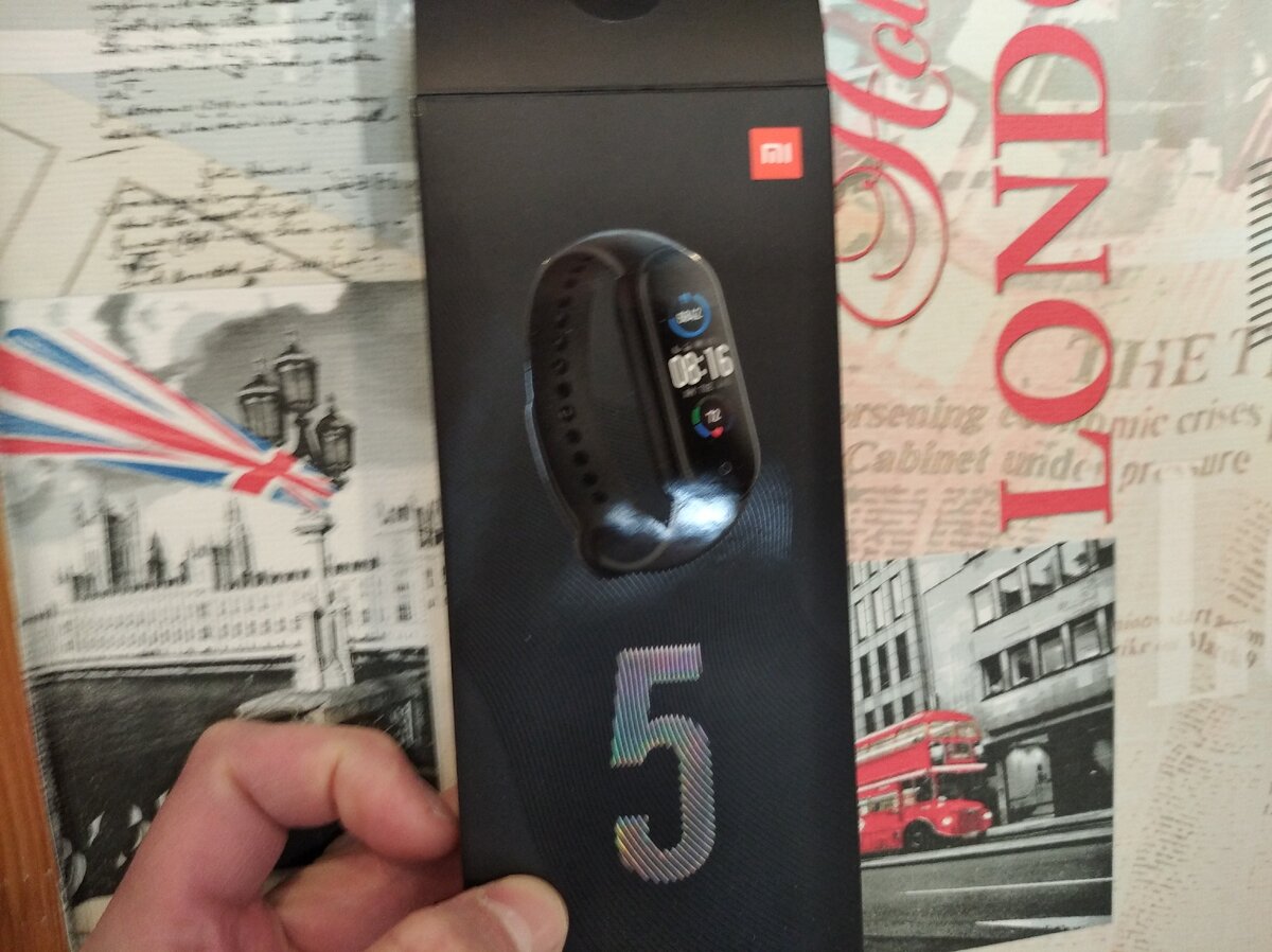 Коробка от умного браслета